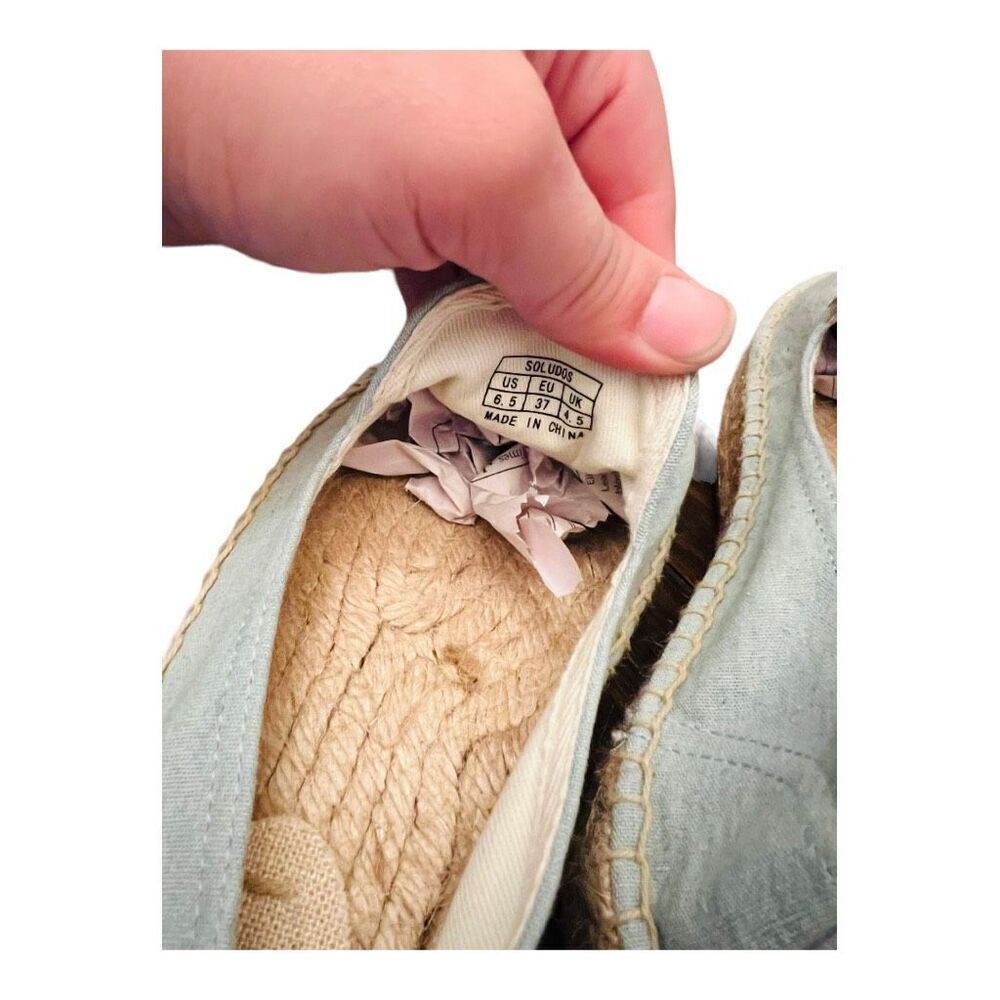 š„BOGOš„ SoludosāFlamingo Espadrilles size 6.5 but more like size 6. - Picture 8 of 10
